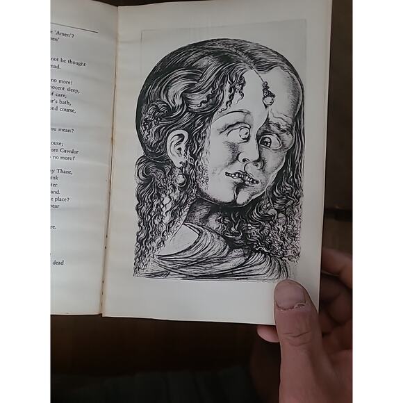 William Shakespeare's Macbeth illustrated by Salvador Dali, 1946, HC Doubleday - Picture 7 of 10